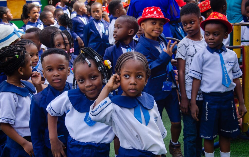 Roseful Primary School students